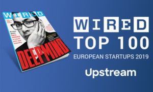 Wired Top 100 European Startups 2019 Upstream