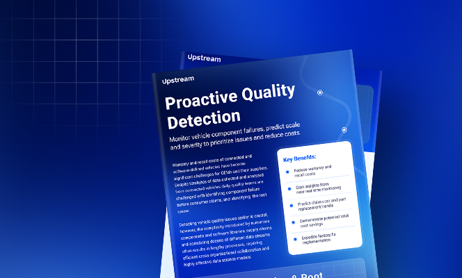 Proactive Quality Detection