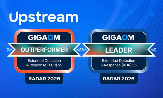 Upstream Recognized as a Leader and Outperformer in GigaOm’s 2026 XDR Radar